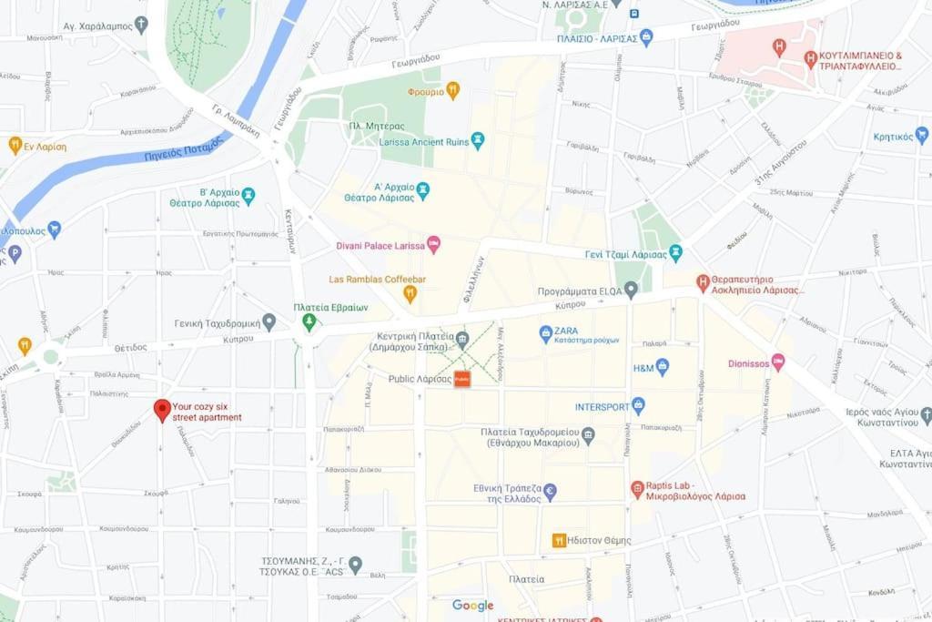 Your Cozy Six Street Apartment Лариса Екстер'єр фото